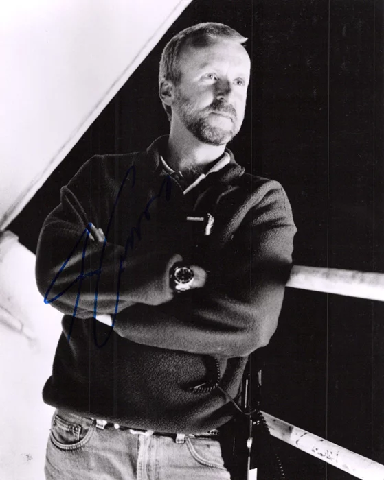 James Cameron autograph