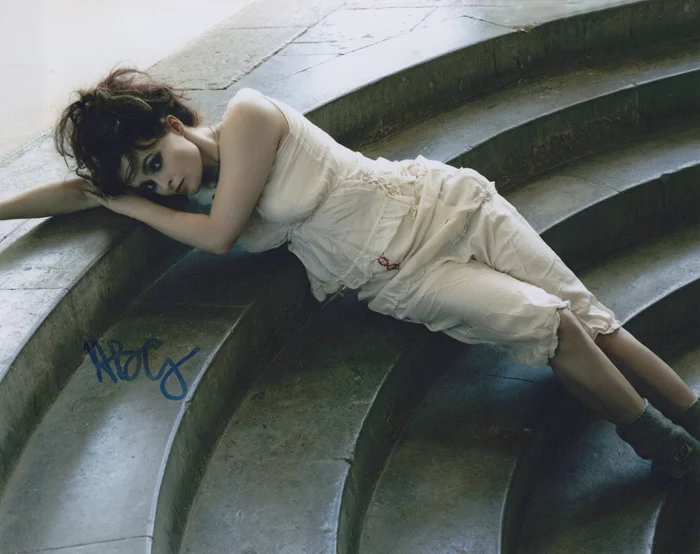 Helena Bonham Carter autograph