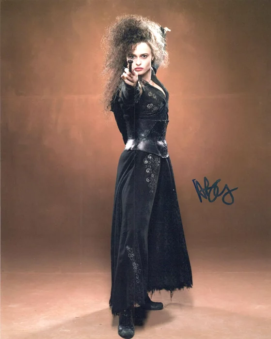 Helena Bonham Carter autograph