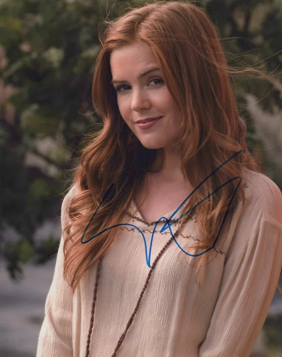 Isla Fisher autograph