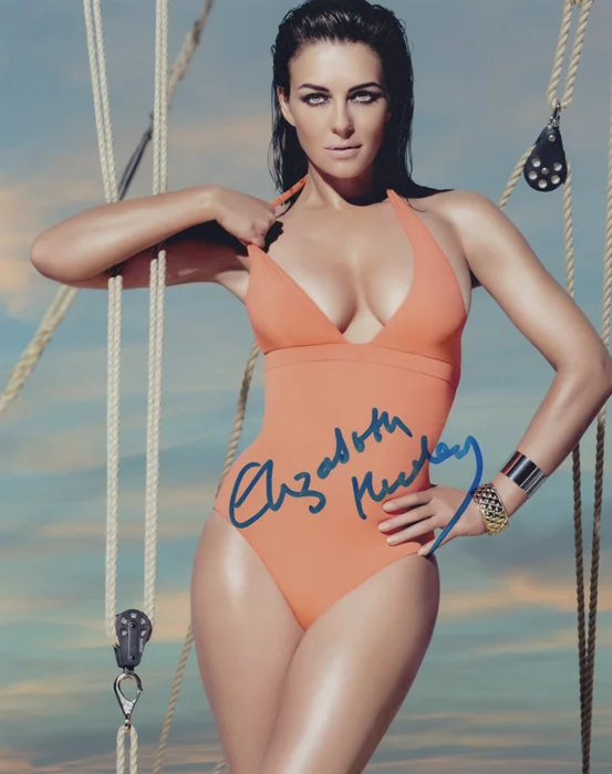 Elizabeth Hurley autograph