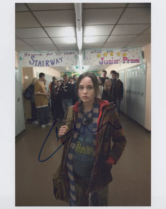 Ellen Page autograph