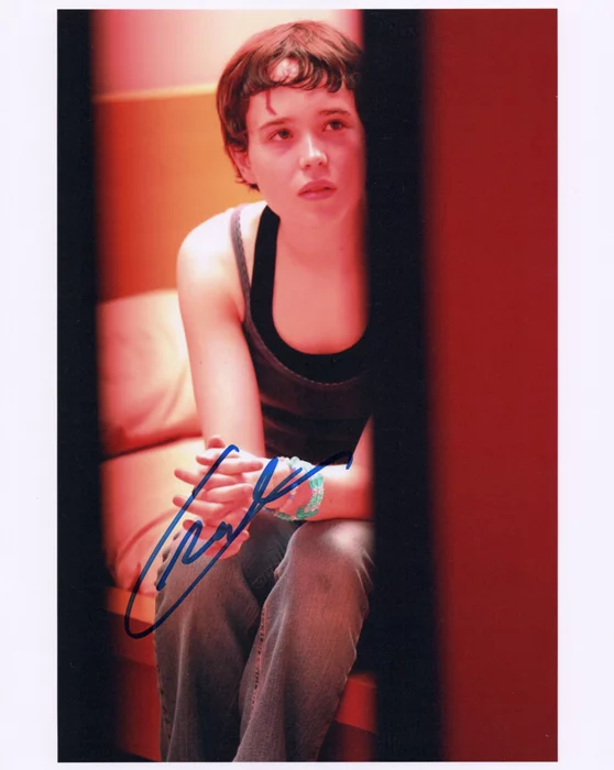Ellen Page autograph
