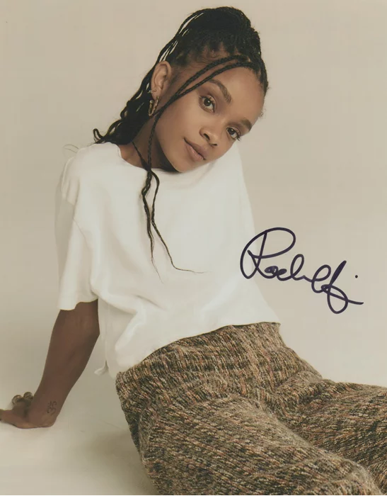 Rachel Hilson autograph