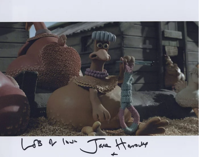 Jane Horrocks autograph