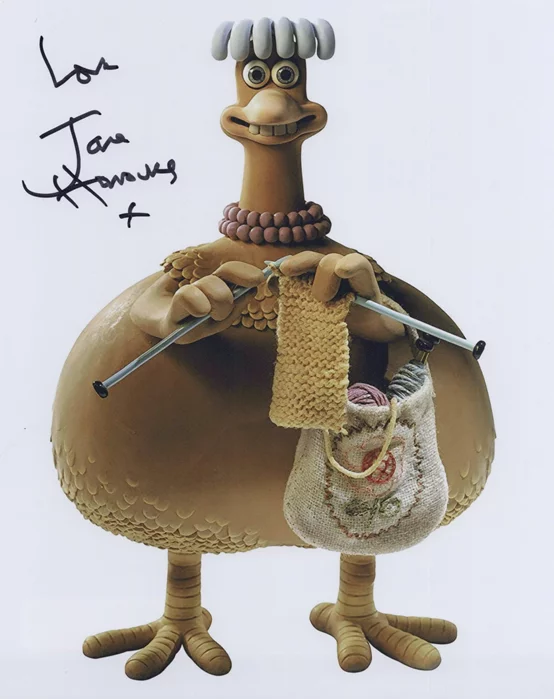 Jane Horrocks autograph