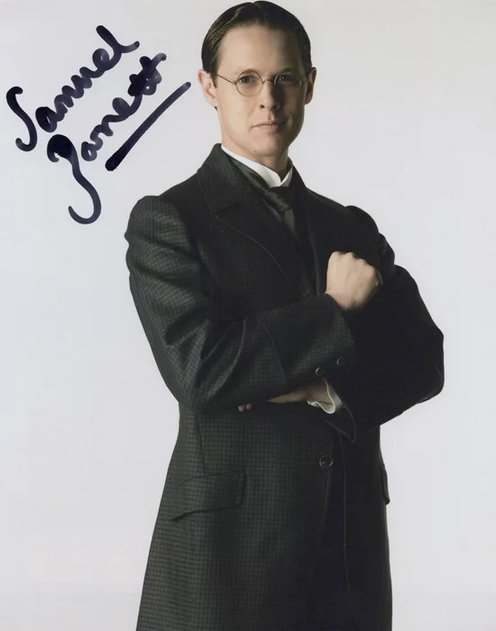 Samuel Barnett autograph