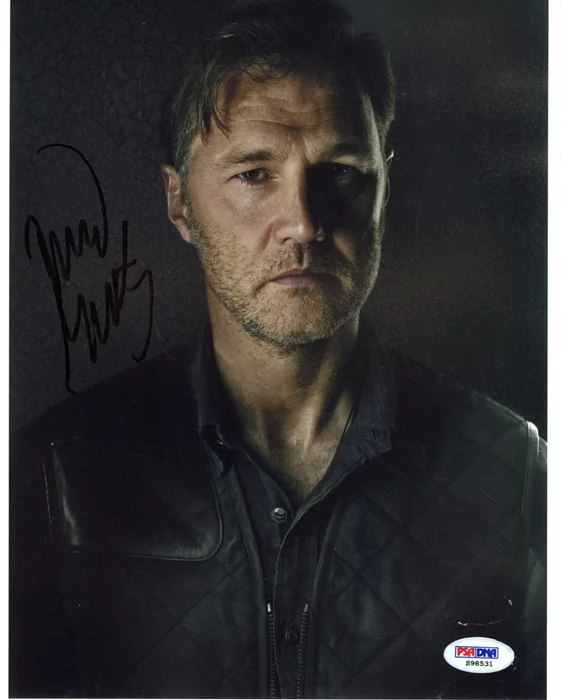 David Morrissey autograph