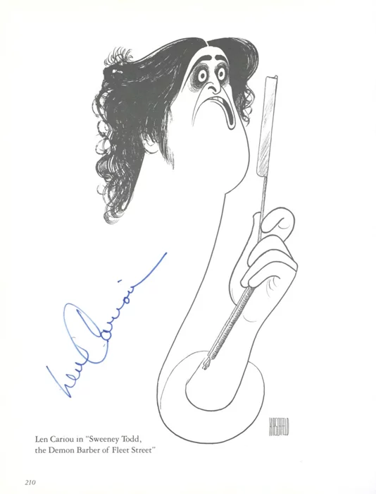 Len Cariou autograph