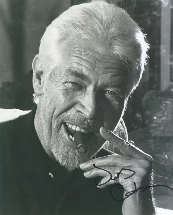 James Coburn autograph