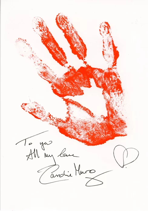Caroline Munro autograph