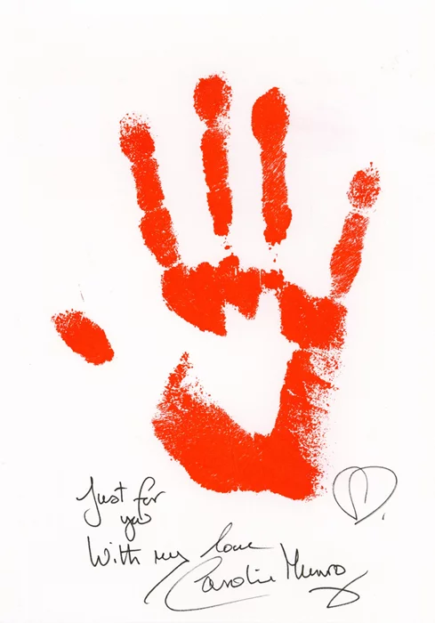 Caroline Munro autograph