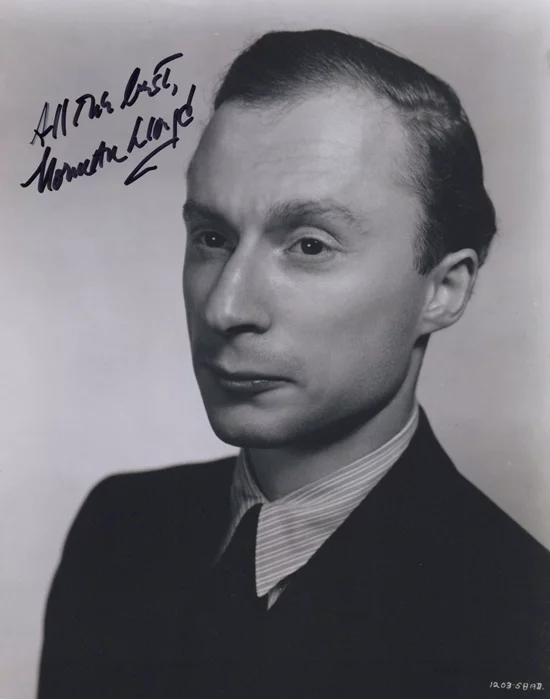 Norman Lloyd autograph