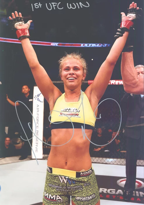 Paige VanZant autograph