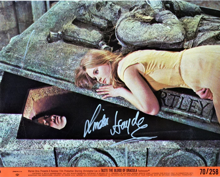 Linda Hayden autograph