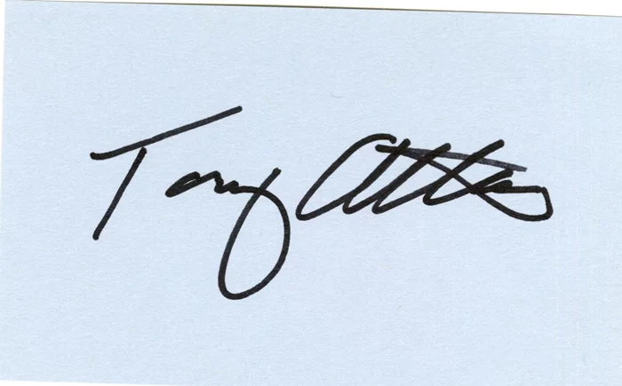 Tony Atlas autograph