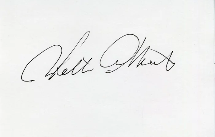 William Atherton autograph