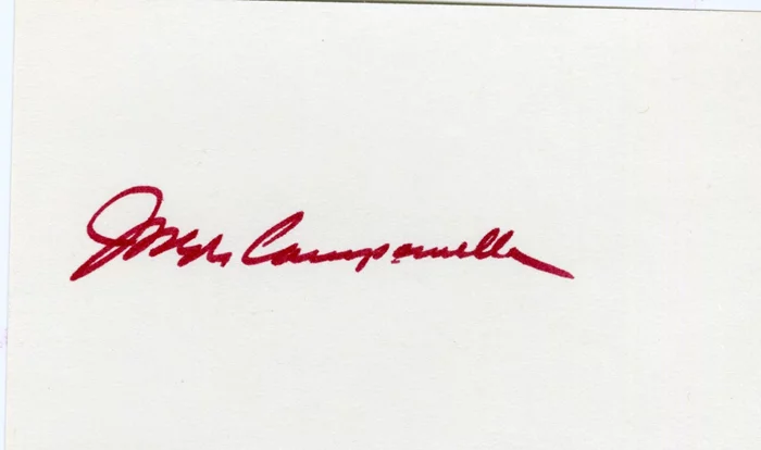 Joseph Campanella autograph