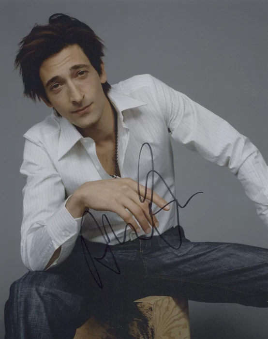 Adrien Brody autograph