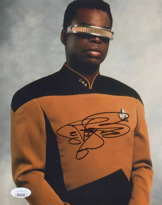 LeVar Burton autograph