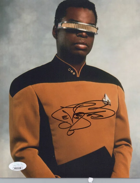 LeVar Burton autograph