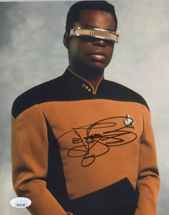 LeVar Burton autograph
