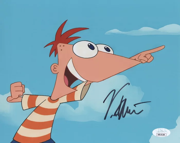 Vincent Martella autograph