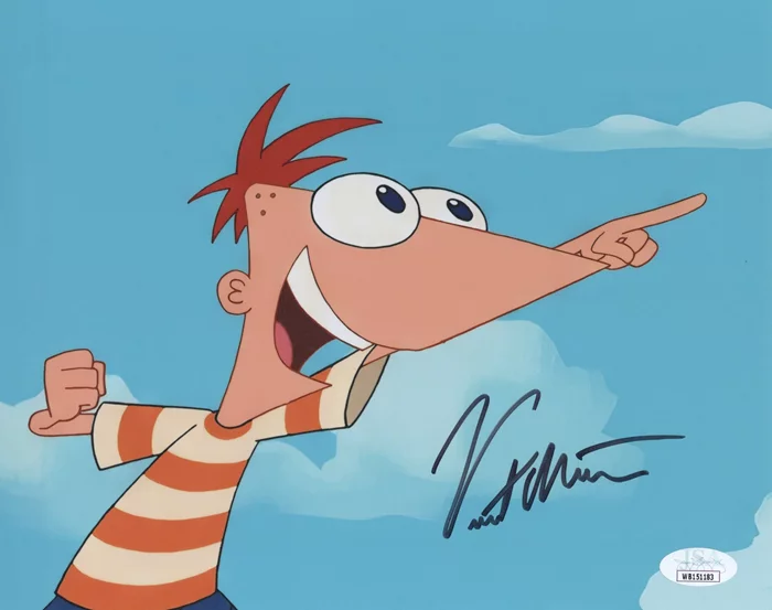 Vincent Martella autograph