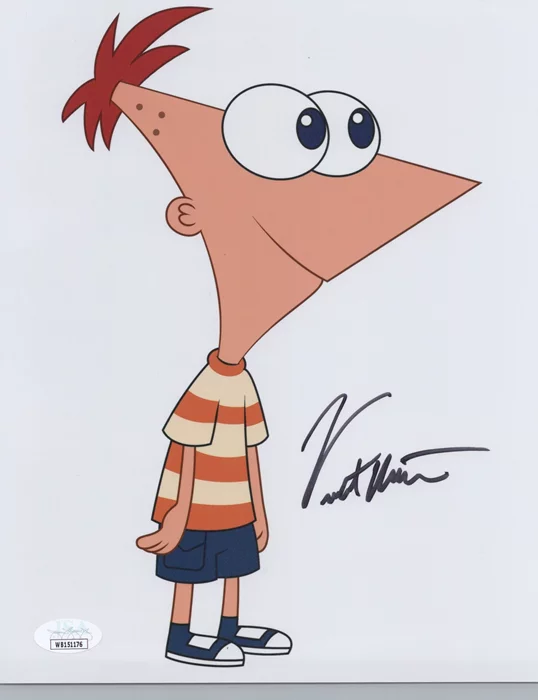 Vincent Martella autograph