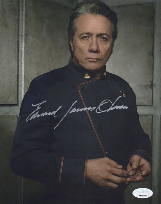 Edward James Olmos autograph