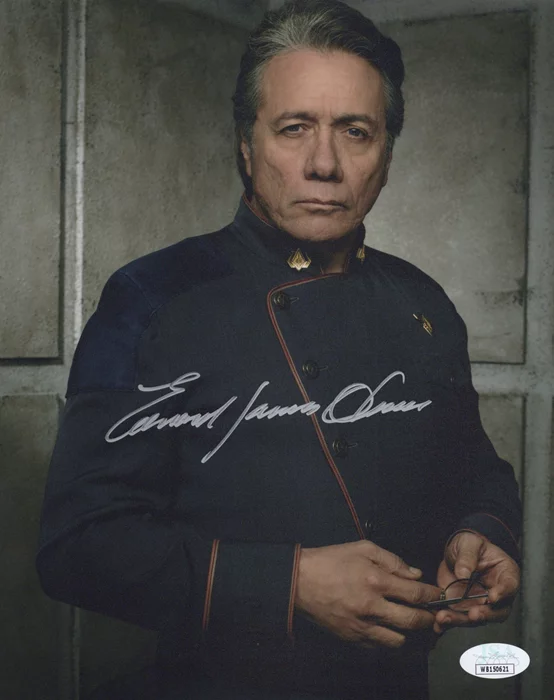 Edward James Olmos autograph