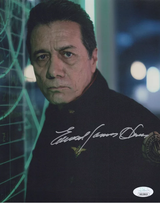 Edward James Olmos autograph
