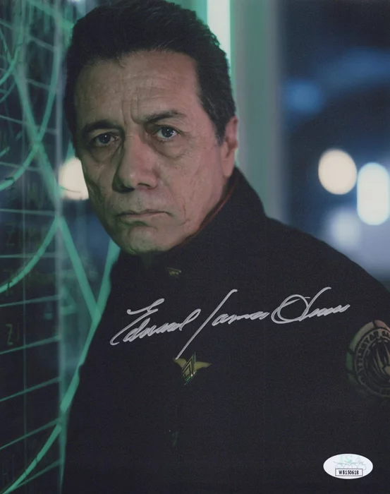 Edward James Olmos autograph
