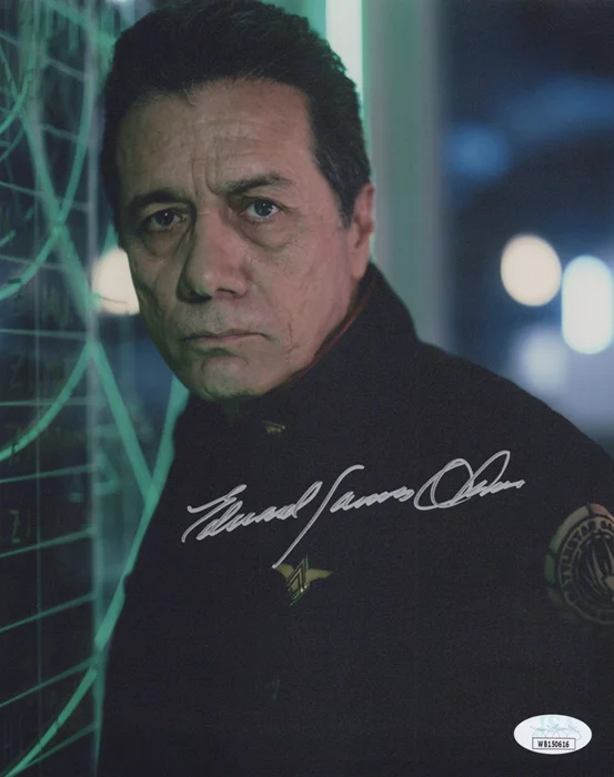 Edward James Olmos autograph