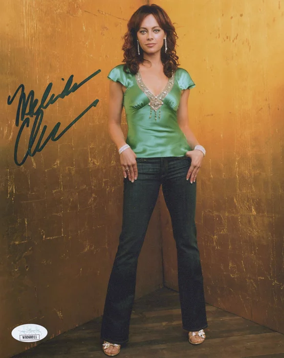 Melinda Clarke autograph