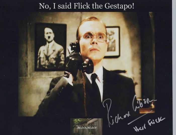 Richard Gibson autograph