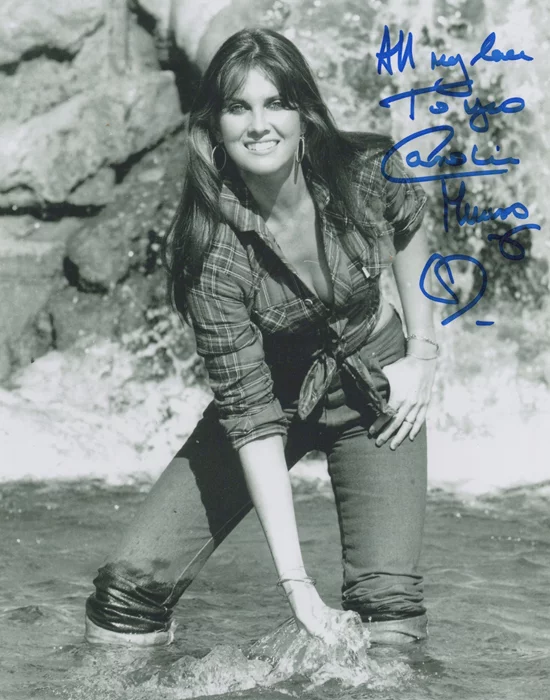 Caroline Munro autograph