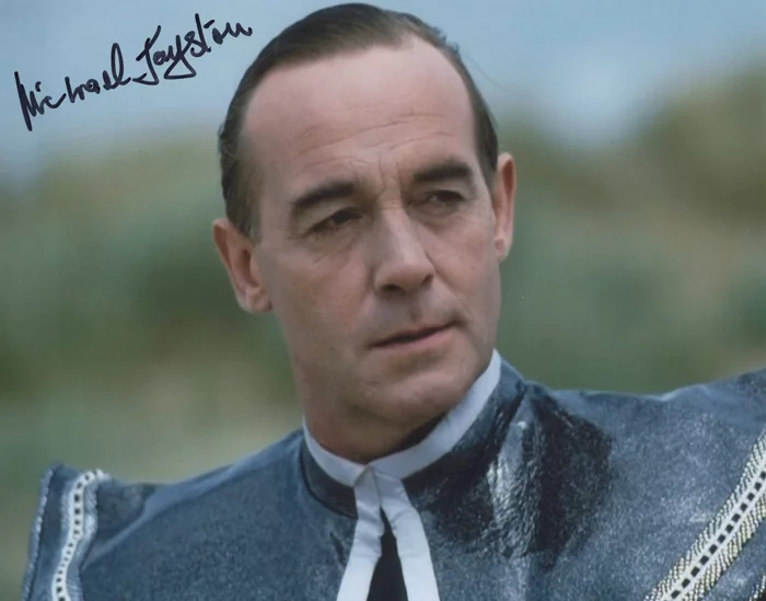 Michael Jayston autograph