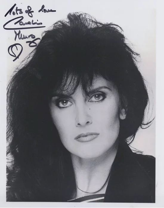Caroline Munro autograph