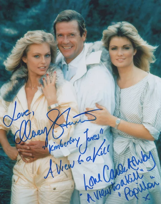 A View to a Kill autograph