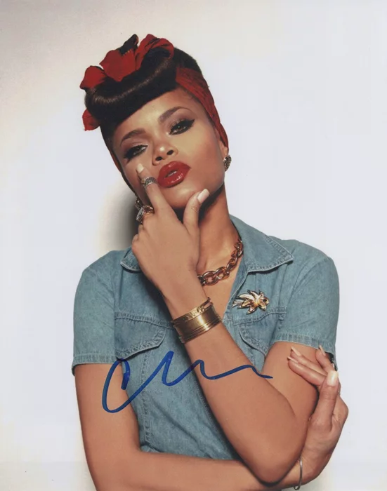 Andra Day autograph