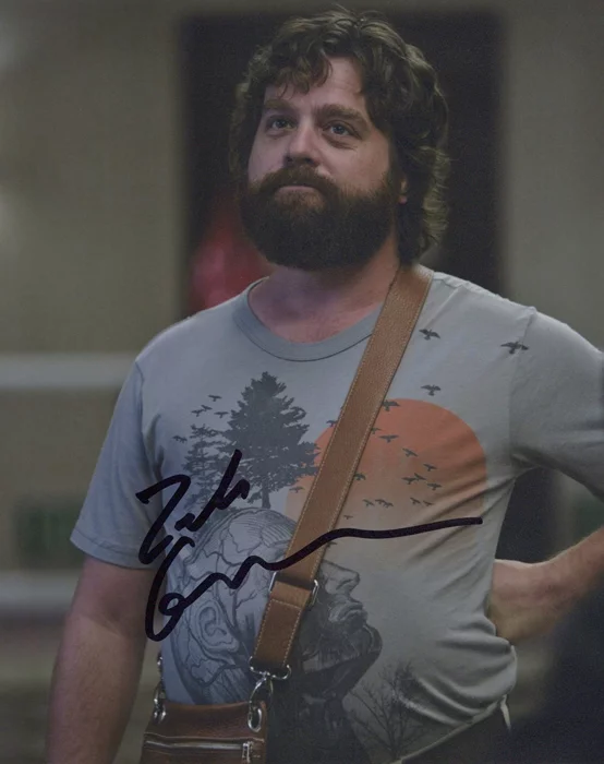 Zach Galifianakis autograph