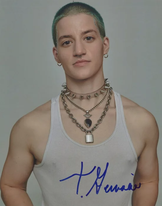 Theo Germaine autograph