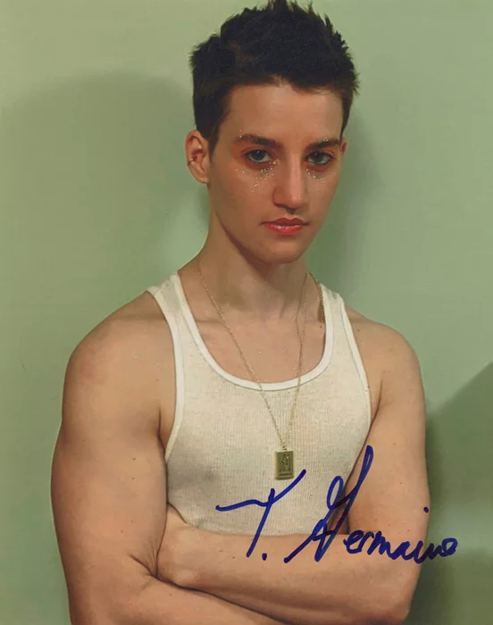 Theo Germaine autograph