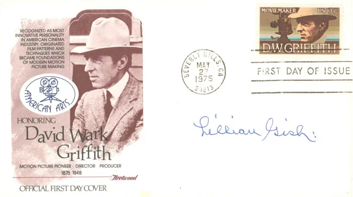 Lillian Gish autograph