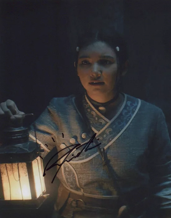 Kiawentiio autograph