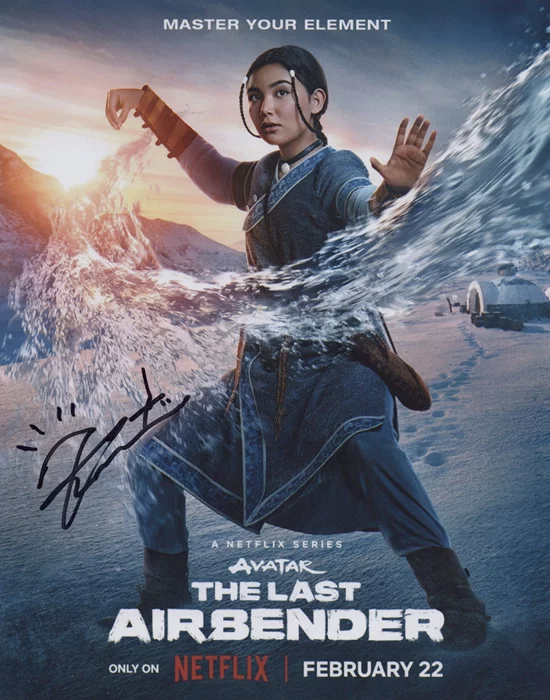 Kiawentiio autograph
