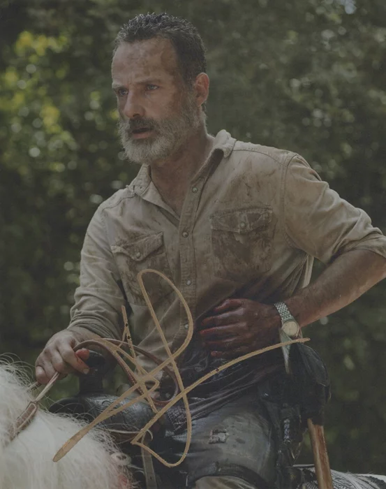 Andrew Lincoln autograph
