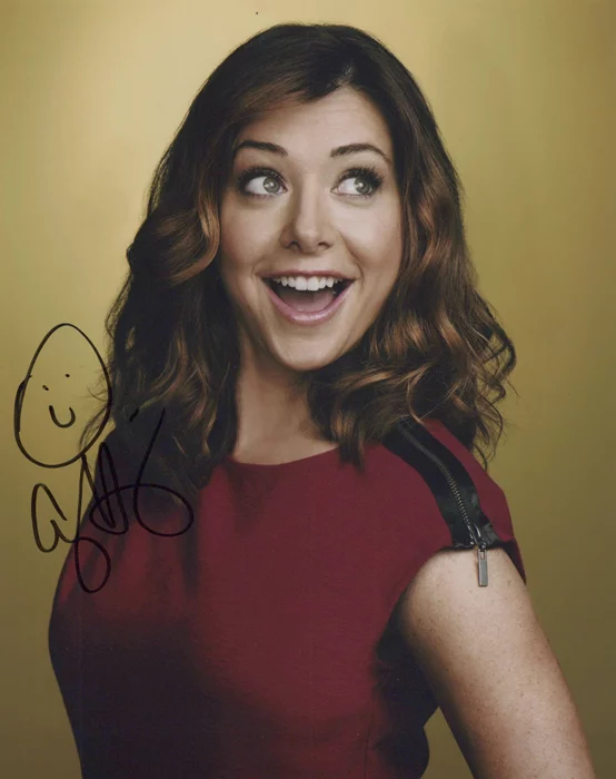 Alyson Hannigan autograph