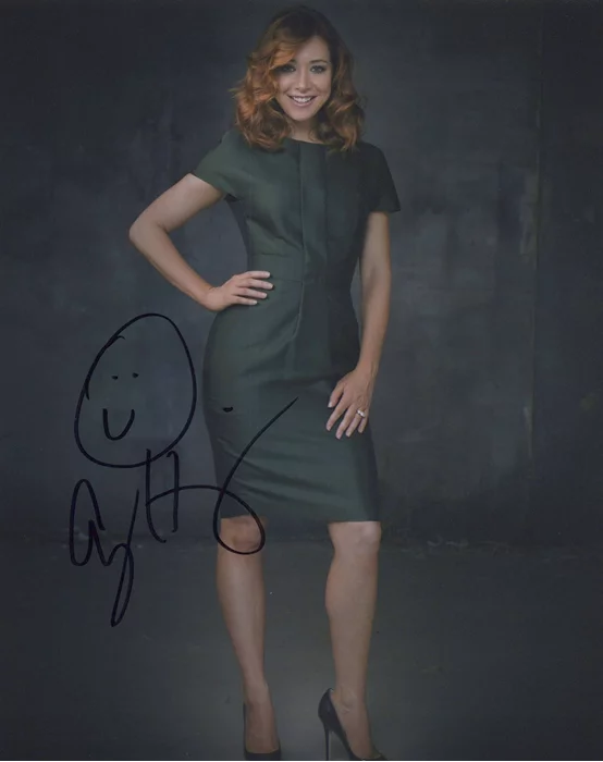 Alyson Hannigan autograph